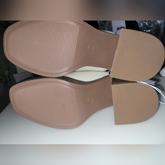 Women's 11 Men's 9 Universal Thread 3.75" Chunky Block High Heel Slip On Mule - Picture 4 of 4